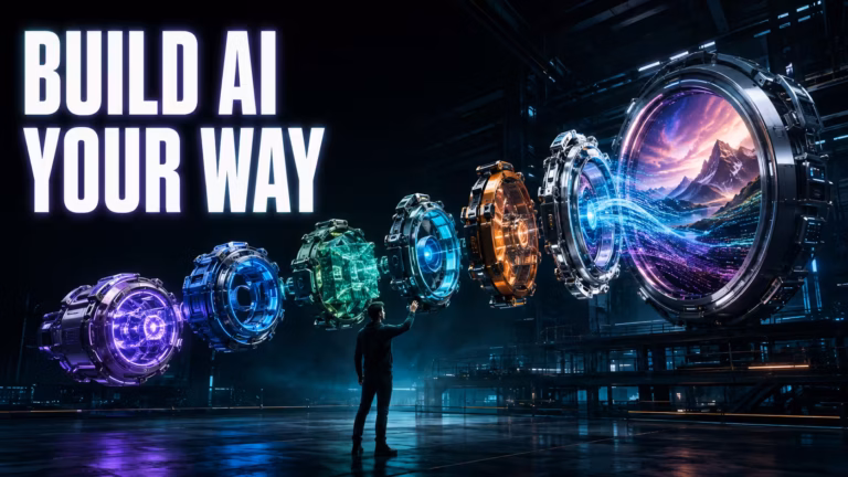 Moderný open-source AI stack. Postavte si vlastnú generatívnu aplikáciu bez veľkých firiem