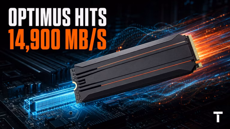 SanDisk Optimus GX Pro 8100: extrémna rýchlosť PCIe 5.0 za extrémnu cenu