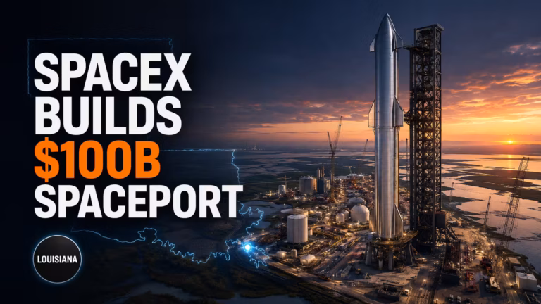 Vesmírný přístav za 100 miliard dolarů. SpaceX postaví v Louisianě kosmodrom pro tisíce letů ročně, první Starship odstartuje v roce 2029