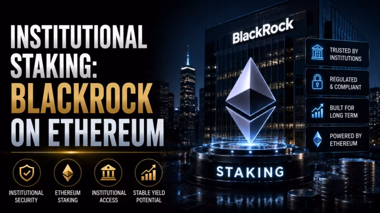 Inštitucionálny staking dosahuje masového prijatia – BlackRock a Ethereum Foundation ukazujú cestu