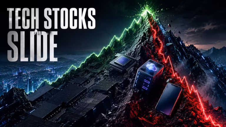 Technologické akcie padajú z rekordov. Niektoré strácajú vyše 60 percent