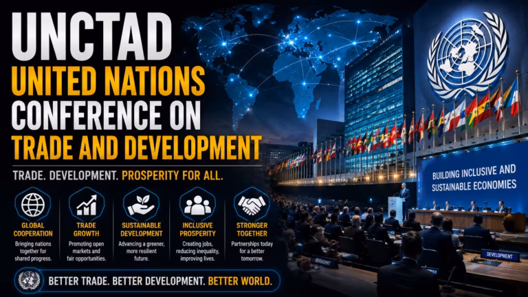 UNCTAD: Organizácia OSN, ktorá pomáha rozvojovým krajinám zapojiť sa do svetového obchodu