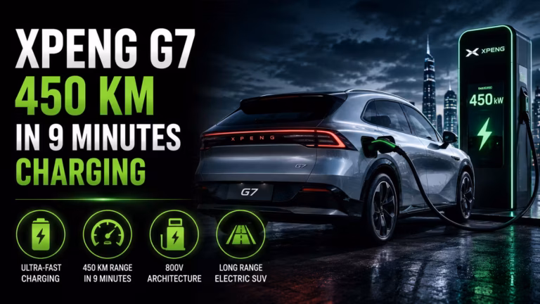 Xpeng G7 mieri do Európy s revolučným dojazdom – 450 km za 9 minút nabíjania