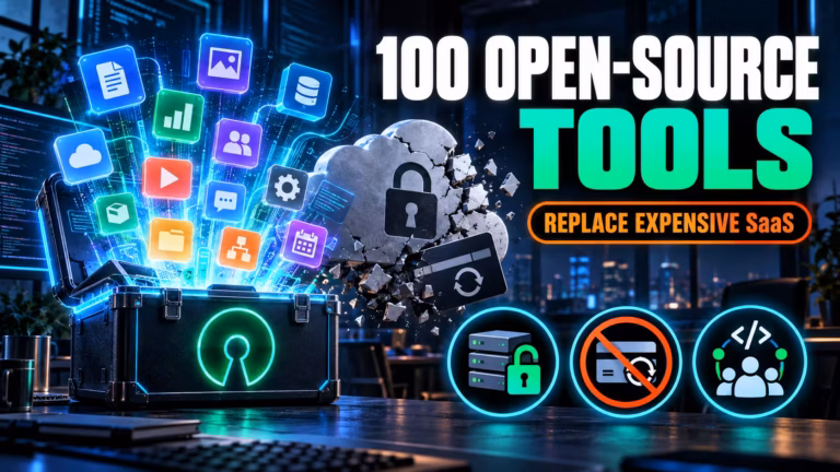 100 open-source nástrojov, ktoré nahradia drahé predplatné. Už nikdy neplaťte za SaaS