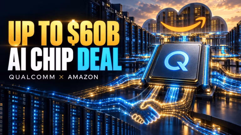 Qualcomm uzavrel dohodu s Amazonom za 60 miliárd dolárov. Chce sa stať novým kráľom AI čipov po boku Nvidie