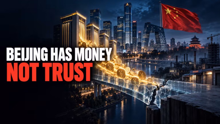 Peking opäť ukazuje, že dokáže rýchlo zmobilizovať obrovský kapitál. Čínskej ekonomike však dnes nechýbajú peniaze, ale dôvera domácností aj firiem
