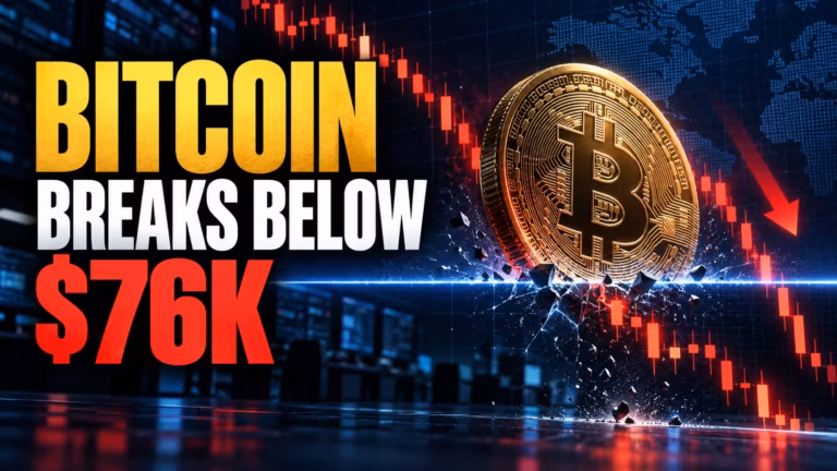 Bitcoin pod tlakom: Prečo cena klesla pod 76-tisíc dolárov a čo bude ďalej