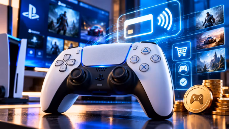 Sony si patentovalo platobnú funkciu pre DualSense. Ovládač k PlayStation 5 by sa mohol stať platobným terminálom. Stačí k nemu priblížiť telefón