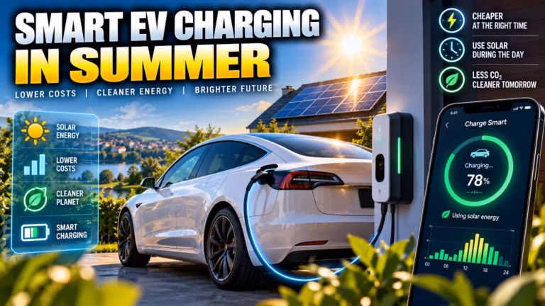 Letná energia pod kontrolou: Ako nabíjať elektromobil inteligentne a ušetriť tisíce