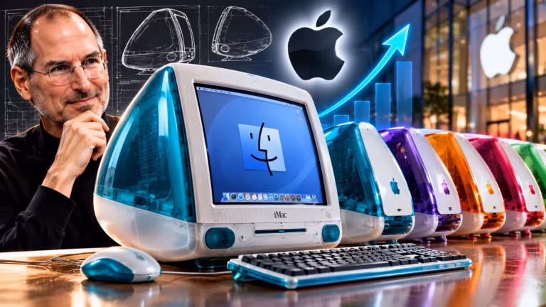 Od „lososovej“ k „Bondi Blue“: Ako iMac G3 zachránil Apple a definoval estetiku generácie
