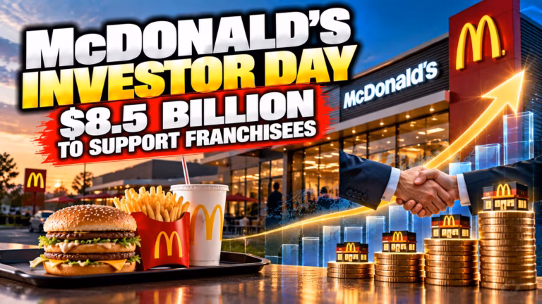 McDonald’s stratil 5 % na 235 dolárov. Investor Day ukázal cestu do roku 2030, no trh sa obáva, že bude príliš drahá