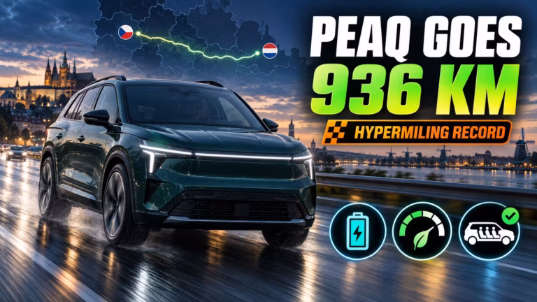 Vlajková Škoda prejde na jedno nabitie viac než 900 km! Z Mladej Boleslavi k moru dorazila s rekordnou spotrebou