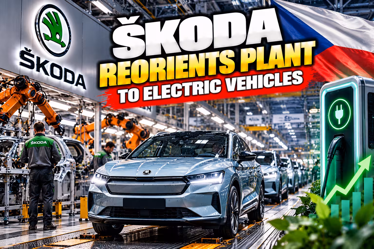 Škoda preorientuje závod na elektromobily | tokenomika.sk