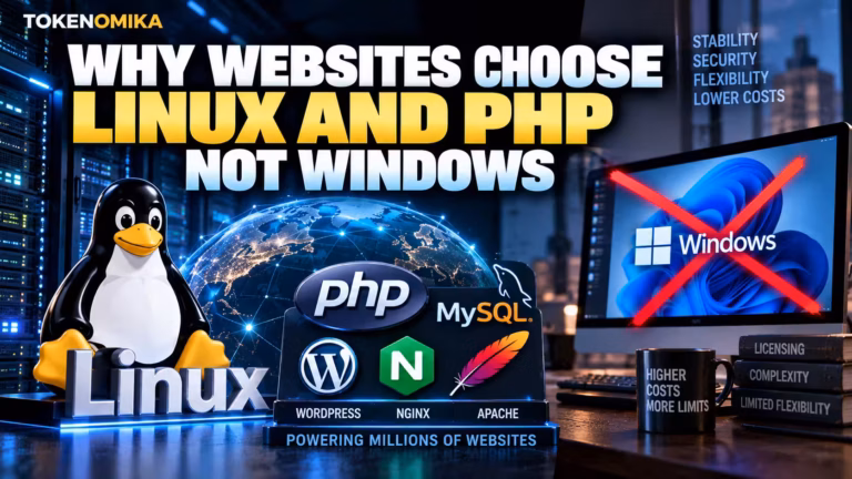Prečo väčšina webov beží na Linuxe a PHP, nie na Windowse
