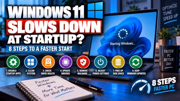 Windows 11 sa spúšťa pomaly? Osem krokov, ktoré to vyriešia