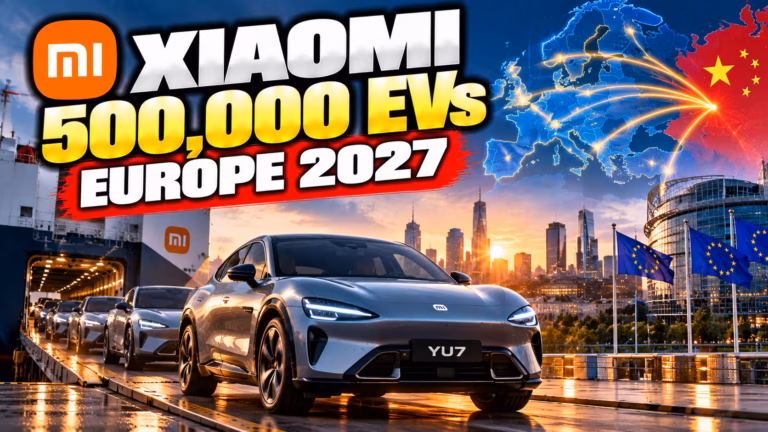 Xiaomi dodalo za dva roky viac ako 500-tisíc elektromobilov. Model YU7 útočí na Teslu Model Y, do Európy mieri v roku 2027