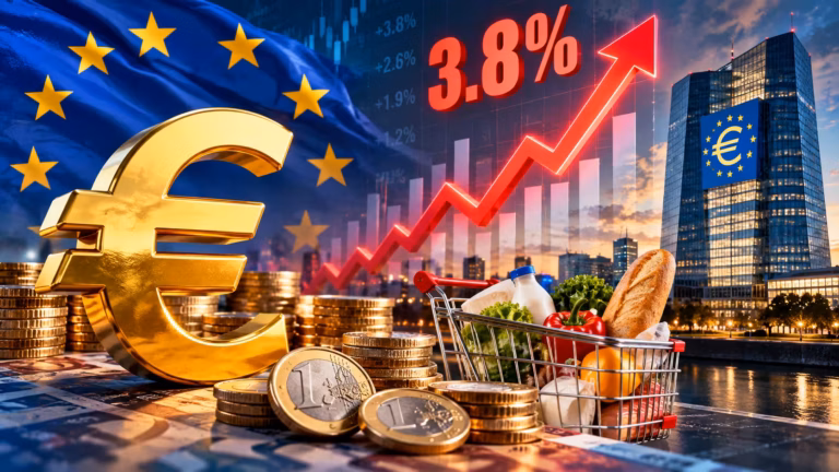 Inflácia v eurozóne vystúpila na trojročné maximum 3,8 percenta. Ceny energií rastú takmer o pätinu