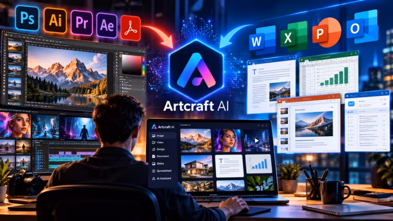 ArtCraft: Programátor vytvoril bezplatné AI alternatívy programov Adobe. Teraz sa pustil aj do Microsoft Office
