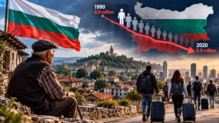 Bulharsko za tridsať rokov prišlo o dva milióny ľudí: Krajina, ktorá sa pomaly vytráca