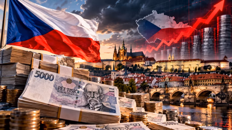 Český štátny dlh vzrástol na rekordných 3,882 bilióna korún. Na každého Čecha pripadá vyše 356-tisíc