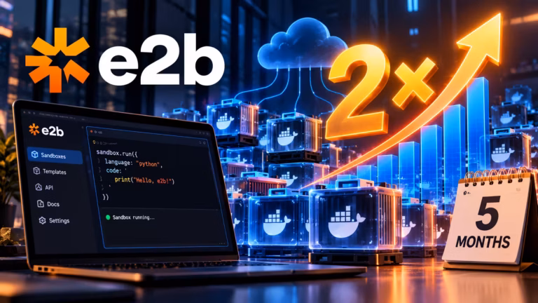 Český startup E2B zrýchľuje. Druhá miliarda sandboxov pre AI agentov mu trvala len päť mesiacov