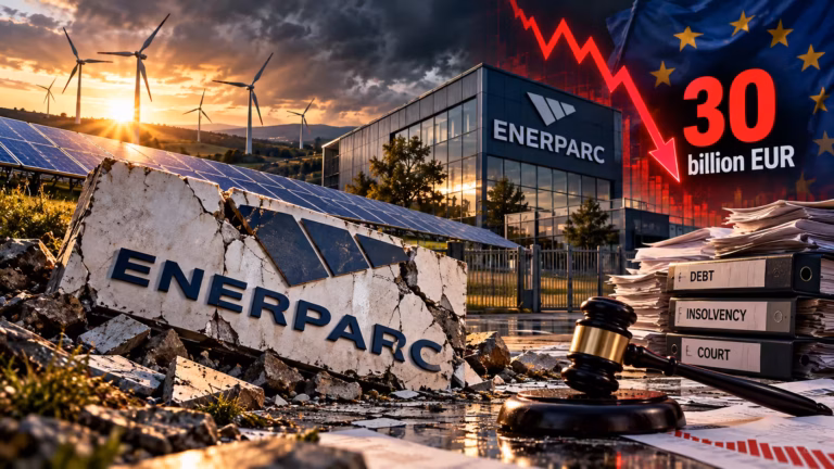 Zelené sny narazili na tvrdú realitu: Nemecký solárny gigant Enerparc skrachoval s dlhom až 74 miliárd korún