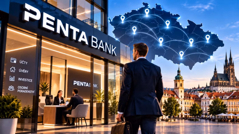 Penta Bank chce pobočky vo väčšine krajských miest. „Prémiové produkty ponúkneme širšej skupine klientov,“ hovorí Jiří Forst