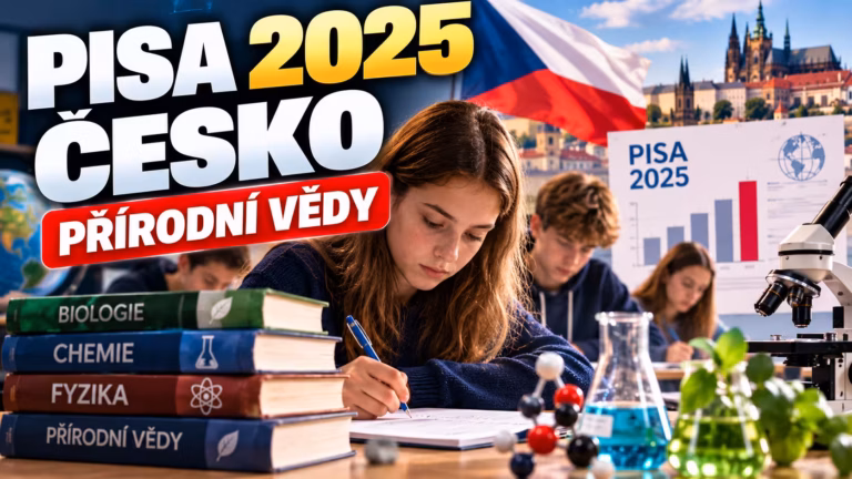 PISA 2025: Česko zaostáva za európskou špičkou. V prírodných vedách ho predbehlo aj Slovinsko či Estónsko