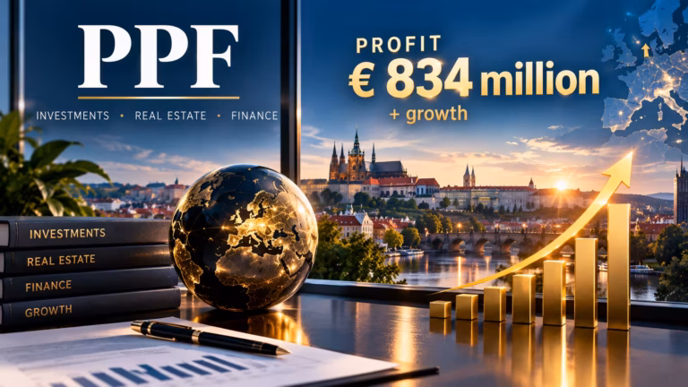 PPF viac než zdvojnásobila zisk na 834 miliónov eur. K rastu prispeli telekomunikácie aj Škoda Group
