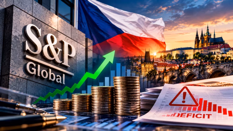 S&P zlepšila výhľad ratingu Česka. Pre vládu je to dar z nebies, správa však varuje pred rastúcimi deficitmi