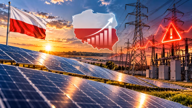 Poľsko rýchlo rozširuje solárne elektrárne, no sieť nestačí. Pripravuje sa 40 GW projektov, tisíce žiadostí o pripojenie boli zamietnuté