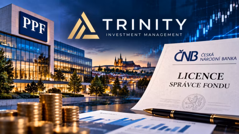 Trinity získala licenciu správcu fondov štyri dni po PPF. Obe skupiny posilňujú pozície v oblasti investícií